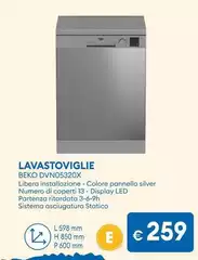 Beko - Lavastoviglie DVN05320X