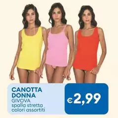 Givova - Canotta Donna 