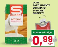 S budget - Latte Parzialmente Scremato S-Budget