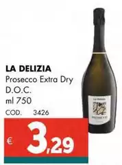 Le delizie - Prosecco Extra Dry D.O.C.