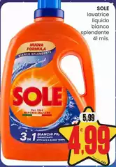Sole - Lavatrice Liquido Bianco Splendente