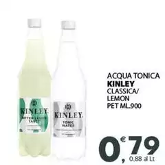 Kinley - Acqua Tonica Classica/Lemon