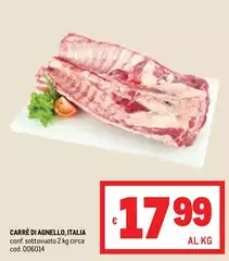 Carre Di Agnello, Italia