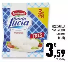 Galbani - Mozzarella Santa Lucia