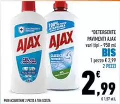 Ajax - Detergente Pavimenti