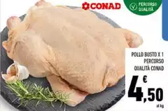 Conad - Pollo Busto X 1 Percorso Qualità