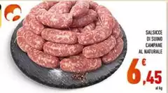 Salsicce Di Suino Campana Al Naturale