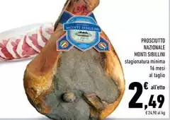 Monti - Prosciutto Nazionale