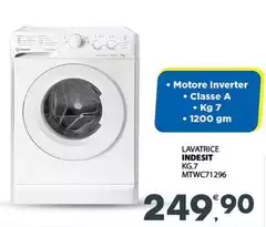 Indesit - Lavatrice MTWC71296