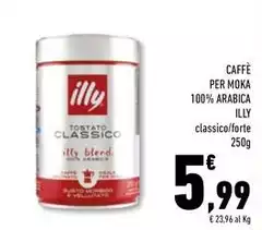 Illy - Caffè Per Moka 100% Arabica