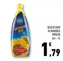 Topazio - Olio Di Semi Di Girasole