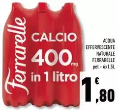 Ferrarelle - Acqua Effervescente Naturale