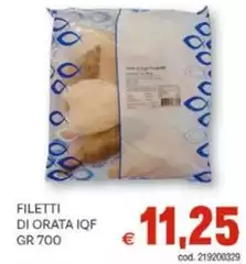 Filetti Di Orata Iqf
