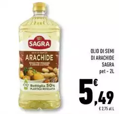 Sagra - Olio Di Semi Di Arachide