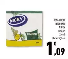 Nicky - Tovaglioli Decorati