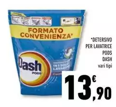 Dash - Detersivo Per Lavatrice Pods