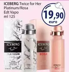Iceberg - Twice For Her Platinum/rosa Edt Vapo