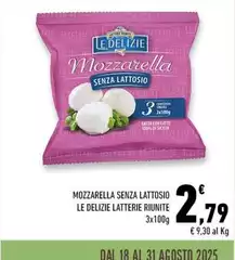 La valle dele delizie - Mozzarella Senza Lattosio