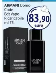 Armani - Uomo Code Edt Vapo Ricaricabile