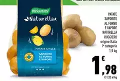 Ruggiero - Patate Saporite Al Forno E Vapore Naturella