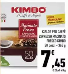 Kimbo - Cialde Per Caffe Espresso Macinato Fresco