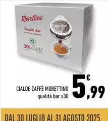 Luglio - Cialde Caffè