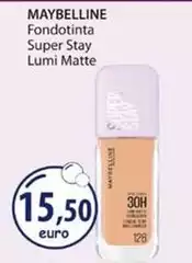 Maybelline - Fondotinta Super Stay Lumi Matte