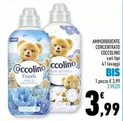 Coccolino - Ammorbidente Concentrato