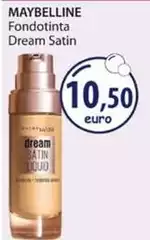 Maybelline - Fondotinta Dream Satin