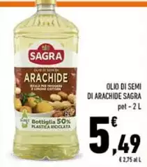 Sagra - Olio Di Semi Di Arachide
