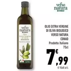 Conad - Olio Extra Vergine Di Oliva Biologico Verso Natura