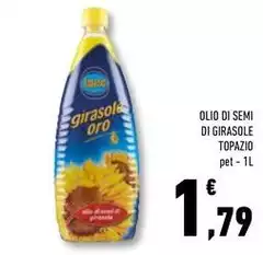 Topazio - Olio Di Semi Di Girasole