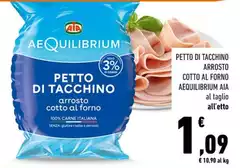 Aia - Petto Di Tacchino Arrosto Cotto Al Forno Aequilibrium