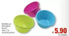 Bacinella Rotonda Plast