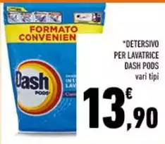 Dash - Detersivo Per Lavatrice Pods