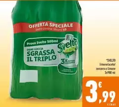Svelto - Limone/ Aceto/ Zenzero E Limone