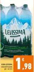 Levissima - Acqua Naturale/izzante