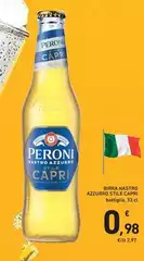 Peroni - Birra Nastro Azzurro Stile Capri