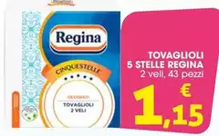 Regina - Tovaglioli 5 Stelle