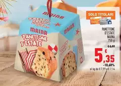 Maina - Panettone D'Estie