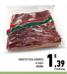 Canonico - Pancetta Tesa