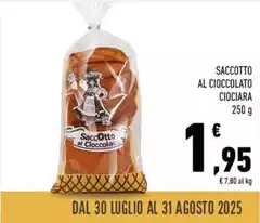 Luglio - Saccotto Al Cioccolato