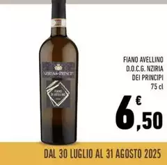 Nziria Dei Principi - Fiano Avellino D.O.C.G.