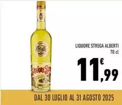 Strega alberti - Liquore Al 31 Agosto