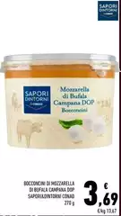 Sapori - Bocconcini Di Mozzarella Di Bufala Campana DOP &Dintorni