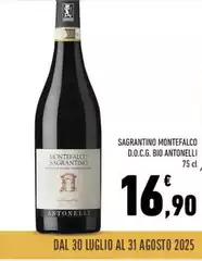 Antonelli - Sagrantino Montefalco D.O.C.G. Bio