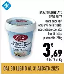 Elite - Barattolo Gelato Zero
