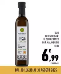 Malandrino - Olio Extra Vergine Di Oliva Cileno D.O.P.