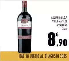 Matilde Vicenzi - Aglianico I.G.P. Adulto In Italia
