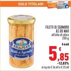 Asdomar - Filetti Di Sgombro